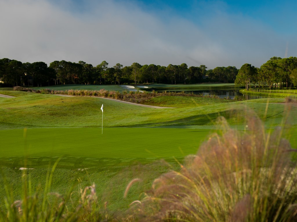 Renovated Ryder Course Golfers and New Year at PGA GC in Port