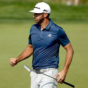 dustin johnson golf outfits